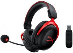  HyperX Cloud II Wireless Black-red (4P5K4AA) 4