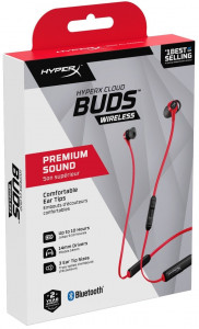   HyperX Cloud Buds BT, Red/Black (HEBBXX-MC-RD/G) 3