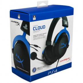    HyperX Cloud Gaming Headset for PS4 Black/Blue (HX-HSCLS-BL/EM) 5