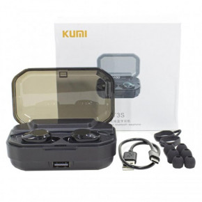    Bluetooth Kumi T3S TWS Black 5