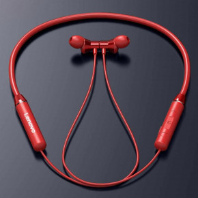 TWS- LENOVO HE05 BLUETOOTH HEADSET RED