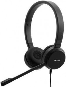  Lenovo Pro Stereo Wired VOIP Headset