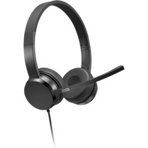  Lenovo USB-A Wired Stereo On-Ear Black (4XD1K18260) 5