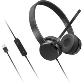  Lenovo USB-A Wired Stereo On-Ear Black (4XD1K18260) 6