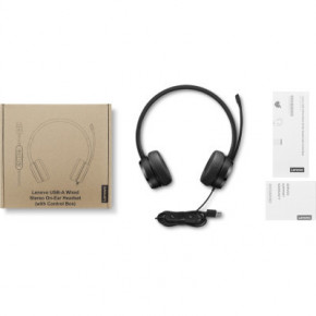  Lenovo USB-A Wired Stereo On-Ear Black (4XD1K18260) 8