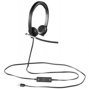  Logitech H650e Dual USB Wired Headset (981-000519) (WY36dnd-107365)