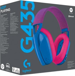 Bluetooth- Logitech G435 Wireless Blue (981-001062) 8