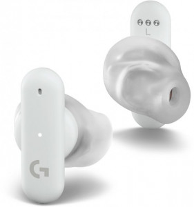 ��������� Logitech FITS True Wireless Gaming Earbuds White (985-001183)