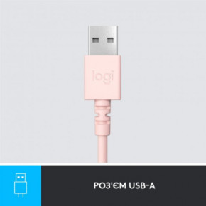   Logitech H390 USB Rose (981-001281) (4)