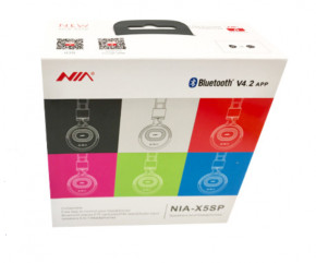   Bluetooth  MDR NIA-X5SP BT Black (ZE35008403)