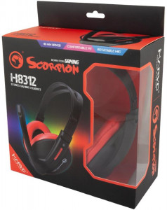    Marvo H8312 Black/Red 4