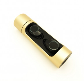   Power Bank Mavens X8 TWS bluetooth 5.0 gold platinum 6