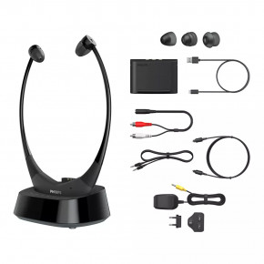  Philips TAE8005 In-ear Wireless for TV Black (TAE8005BK/10) 9