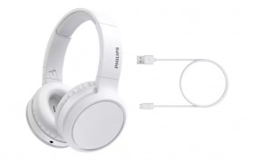  Philips TAH5205WT On-ear Mic Wireless White 3