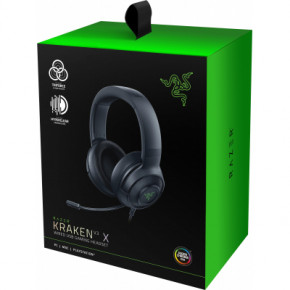  Razer Kraken V3 X USB Black (RZ04-03750300-R3M1) 7