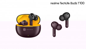 TWS- Realme Buds T100 black 3