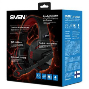  SVEN AP-G890MV black-red 4