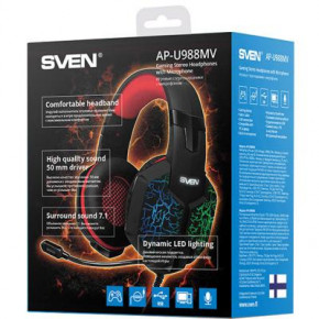  SVEN AP-U988MV Black-Red 5