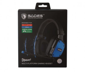  Sades SA-722 Dpower Black/Blue (sa722blj) 5