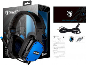  Sades SA-722 Dpower Black/Blue (sa722blj) 6