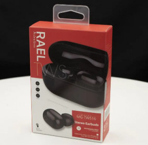 Bluetooth   TWS RAEL Stereo Earbuds TWS16 Black 4