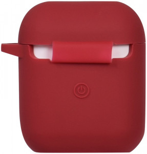  TOTO 2nd Generation Silicone Case AirPods Wine Red 3