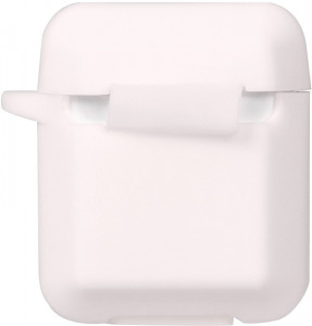  TOTO Plain Ling Angle Case AirPods White 3