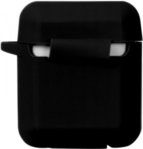  TOTO Plain Ling Angle Case AirPods Black 3