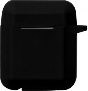  TOTO Plain Ling Angle Case AirPods Black 4