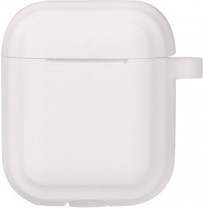  TOTO Plain Cover With Stripe Style Case AirPods White 4