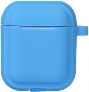  TOTO Plain Cover With Stripe Style Case AirPods Sky Blue 3