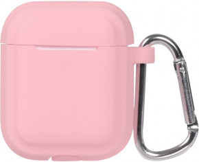  TOTO Plain Cover With Stripe Style Case AirPods Pink