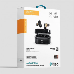   Ttec Airbeat Duo True Wireless Headsets Black (2KM127S) (4)