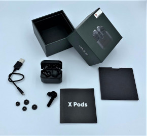  Bluetooth  Vidvie X-Pods Black (189746) (TW18189746) 5