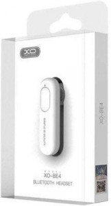 Bluetooth- XO BE4 Bluetooth earphone White 3