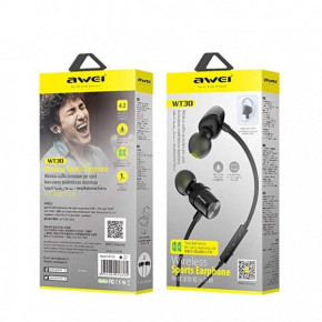  Bluetooth AWEI WT30 black 3