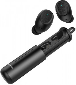  TWS AWEI T55 Twins Earphones Black 4