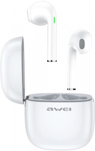  AWEI T28 TWS Bluetooth Earphones White #I/S 3