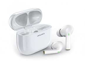  AWEI T29 TWS Bluetooth Earphones White #I/S 3