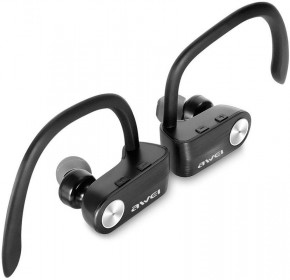  AWEI T2 Twins Earphones Black #I/S