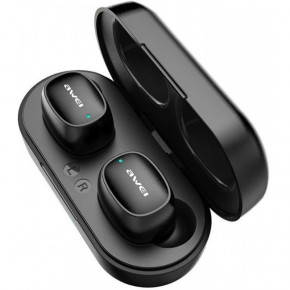  Bluetooth  Awei T13 TWS Black