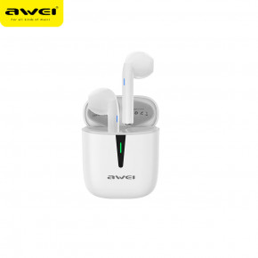  Bluetooth Awei T21 TWS White (26150)