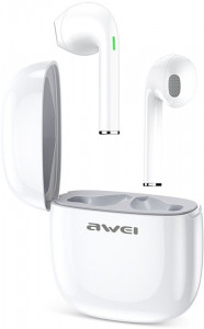  Awei T28 TWS Bluetooth Earphones White 5