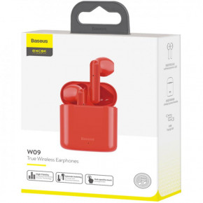    Bluetooth Baseus W09 Red 4