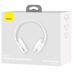    Baseus Encok Wireless headphone D02 Pro (NGTD01030) White 7