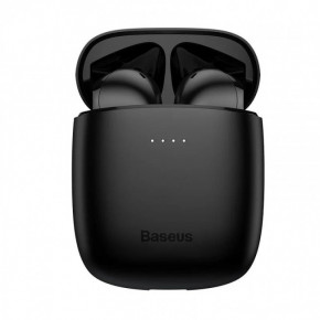 Bluetooth  Baseus Encok TWS W04 Pro Black