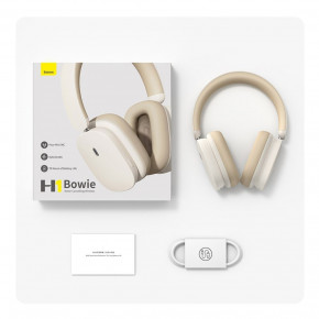  Baseus  Bluetooth 5.2 White (NGTW230002) 5