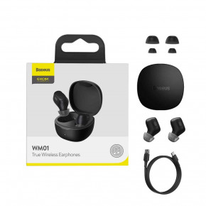  Baseus Encok WM01 Bluetooth 5.0 Black (NGTW240001) 8