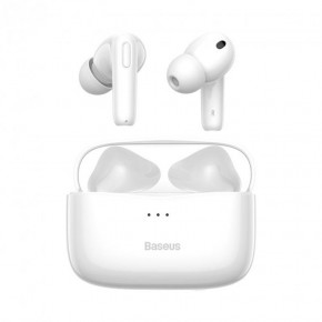 Bluetooth- Baseus S2 TWS White (NGS2-02) 4