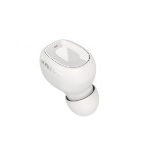 Bluetooth- Borofone BC28 Shiny sound MINI wireless headset White (BC28W) 3